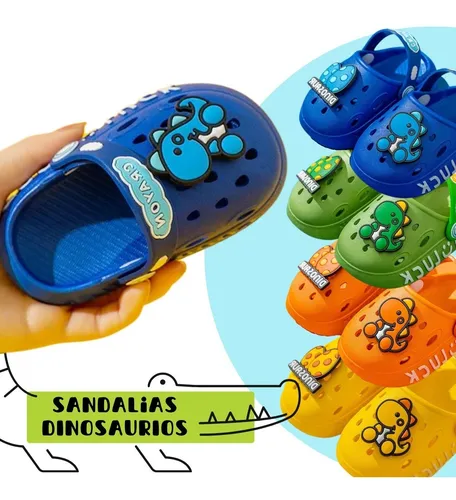 Sandalias de dinosaurios sales