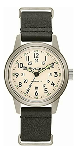 Reloj Bulova Military Para Caballero 96a246