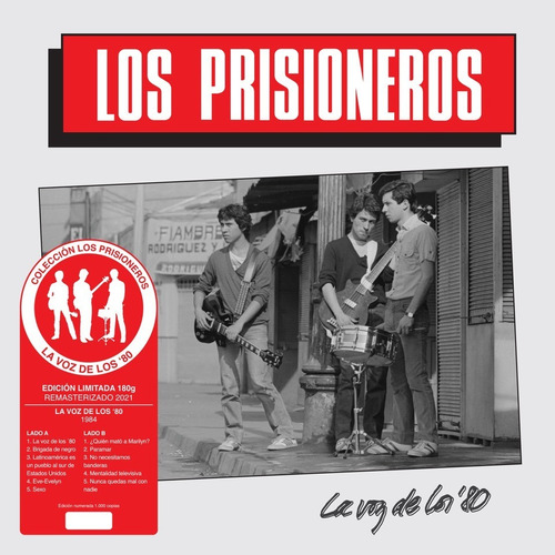 Vinilo Los Prisioneros/ La Voz De Los 80/ Nuevo Sellado
