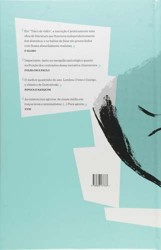 Talco de vidro, de Quintanilha, Marcello. Editorial Editora Campos Ltda, capa dura em português, 2015