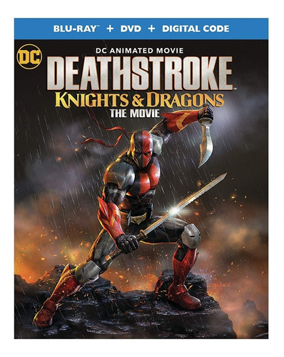 Blu-ray + Dvd Deathstroke / Knights & Dragons The Movie