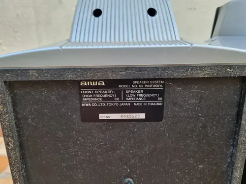 Par Caixa Som Aiwa Nsx F959 Sx Wnf959yl | MercadoLivre