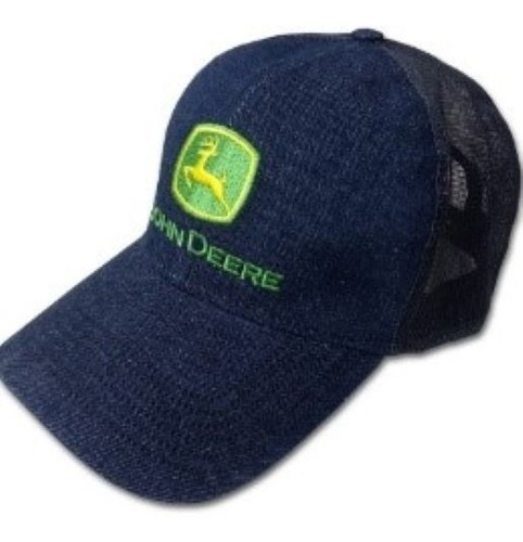 Gorro John Deere Amaciado Azul Marino  