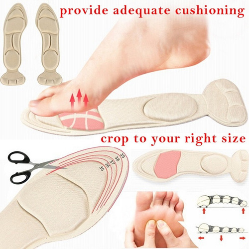 Imagen 4 de 6 de Plantillas Para Zapatos De Mujer