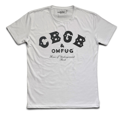 Remera B Cbgb & Omfug Club Punk New Wave. Tienda Outsider