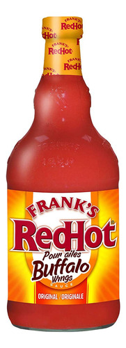 Frank's Redhot, Salsa Picante, Salsa De Alas De Bufalo, 12.0