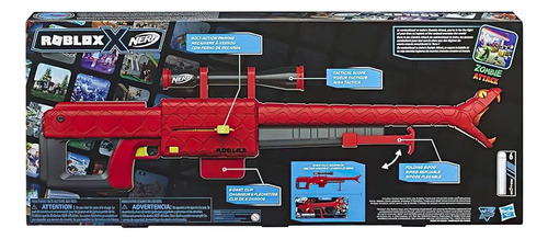 Lanzador Nerf Roblox Zombie Attack Viper Strike