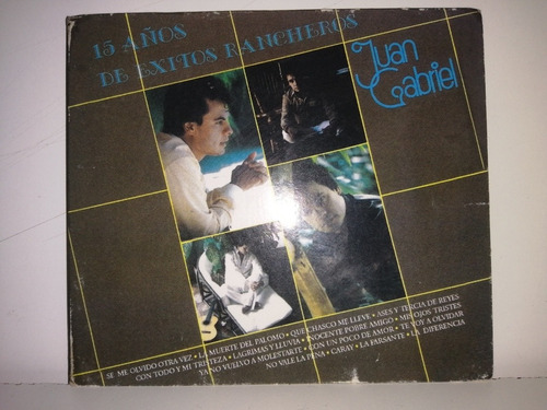 Juan Gabriel Cd 15 Años De Éxitos Rancheros Digipack