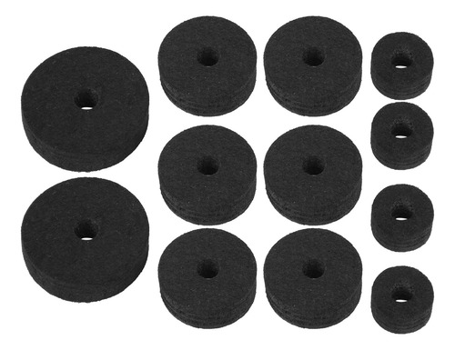 23pcs Kit De Platillo De Almohadilla De Tambor Sin Deslizami