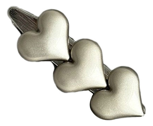 (b) Pinzas Para El Cabello Coreanas Con Forma De Corazón En