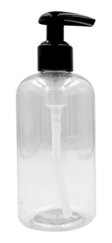 Botella Pet Transparente Con Bomba De 500 Ml / Pack X 7