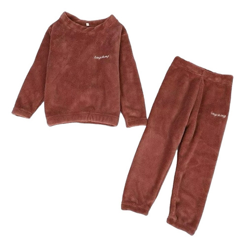 Pijama De Dormir Conjunto Niño Niña Invierno Forro Polar 