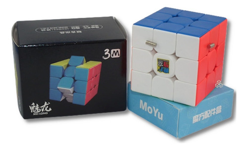 Moyu Meliong 3m Magnético Cubo Rubik 3x3 Original