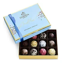Comprar Caja De Regalo De 12 Trufas De Chocolate Variadas De Godiva 