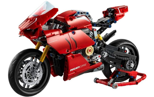 Motocicleta De Juguete Lego, Ducati Panigale V4, 646 Piezas
