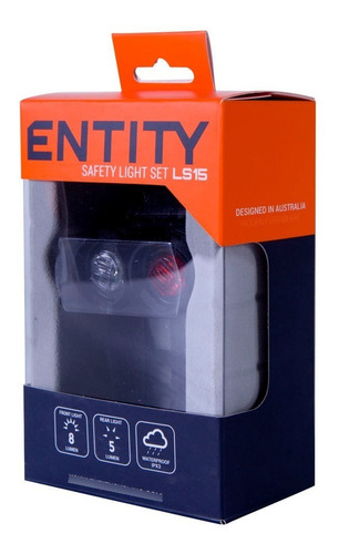 Imagen 1 de 5 de Kit Luz Delantera Y Trasera Entity Ls15
