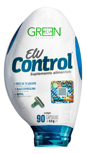 Suplemento en cápsula Green Elv  Raíz de Tejocote en bote de 100g 90 un