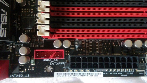 Placa Mae Gamer Asus Crosshair V Fórmula Z Rog Amd Ddr3 32gb (Usado)