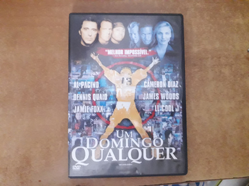 Dvd Um Domingo Qualquer - Al Pacino , Cameron Diaz 