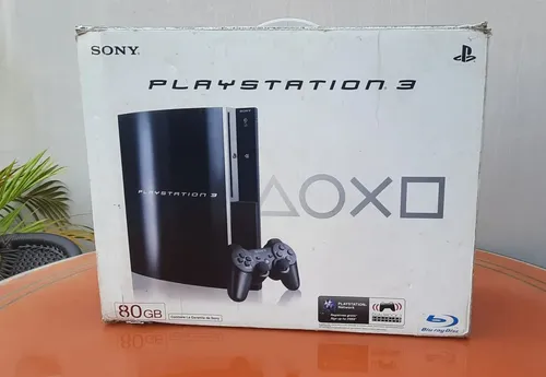 Só A Caixa Playstation 3 Fat Ps3 Original Sony Caixa Vazia