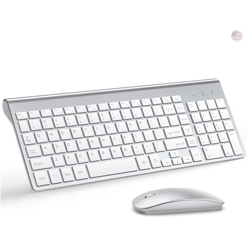 Teclado Inalámbrico Y Mouse Ultra Slim Combo, Topmate 2.4g S