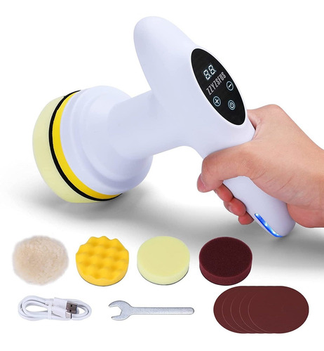 Kit Pulidor Inalámbrico Para Coche 6000 Rpm