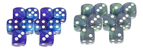 10 Uds. Juego De Dados De Dibujos Animados D6 Juego De Mesa