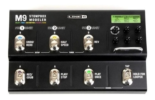 Pedalera Multiefectos Line 6 M9 Stompbox Modeler