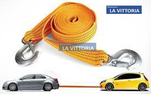 Imagen 3 de 4 de Gancho Cuerda Soga Para Remolque Carros A Domicilio
