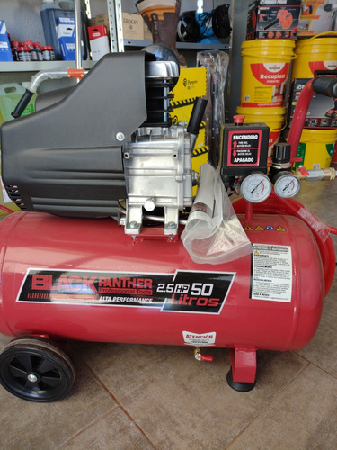 Compresor Blak Panther 50 Lts 2.5 Hp