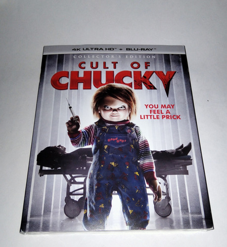 Cult Of Chucky (2017) 4k Ultra Hd + Blu-ray Importado C/slip