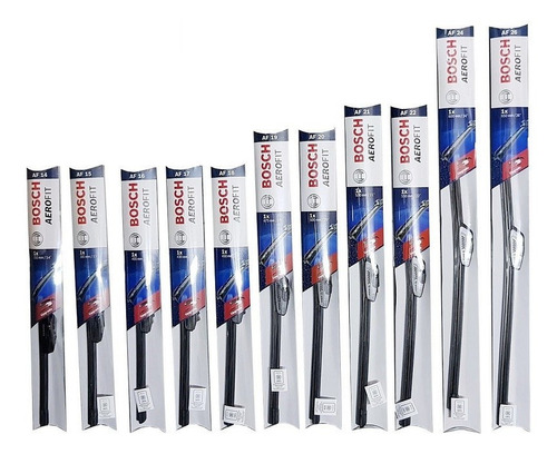 Escobillas Limpiaparabrisas Para Autos Bosch Aero Fit