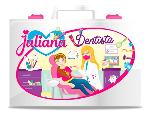 Valija Juliana Grande Dentista C/ Accesorios Original E.full