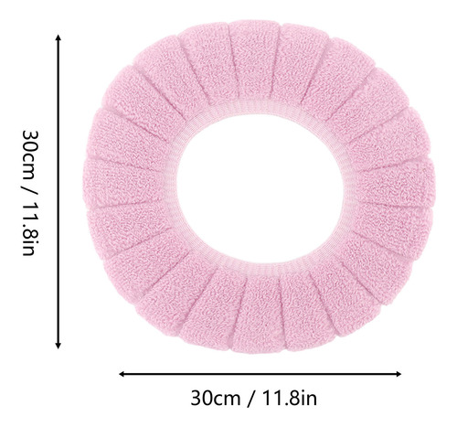 Funda Para Asiento De Inodoro, Cálida, Suave, Cómoda Y Lavab