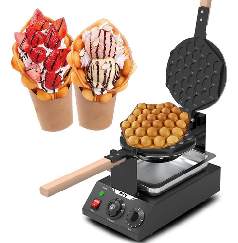 Waflera Tipo Burbuja Bubble Waffles 110v