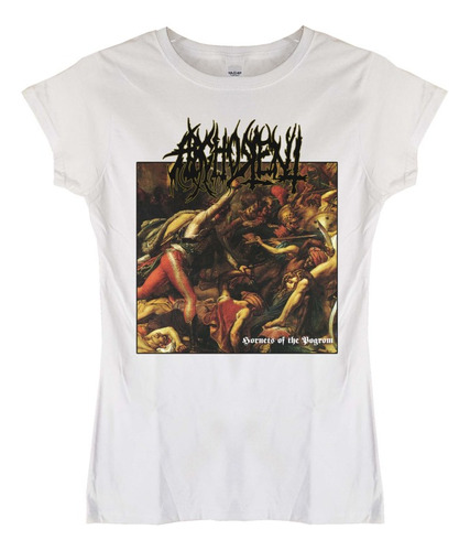 Polera Mujer Arghoslent Hornets Of The Pogrom Metal Abominat