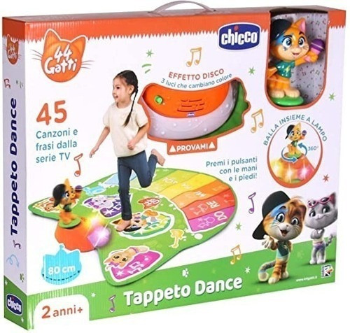 Tapede De Dança - Toy 44 Cats Dance Playmat Int - Chicco