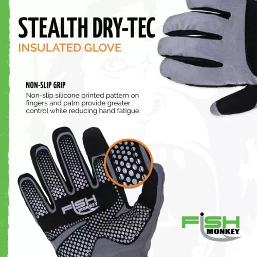 Fish Monkey Stealth Dry-Tec Glove - Medium