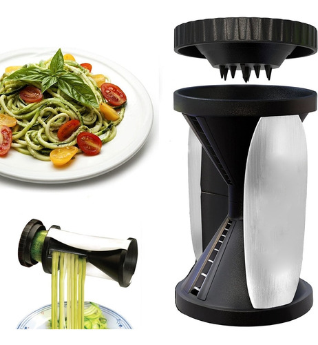 Cortador Rallador De Verduras Spiralizer Veggetti En Espiral Espiralador Fideos Noodles