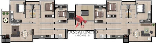 Apartamento Com 3 Dormitórios À Venda, 118 M² Por R$ 690.000,00 - Predial - Torres/rs - Ap0619