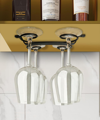 Soporte Para Copas De Vino De 9 Pulgadas Para Debajo Del Gab