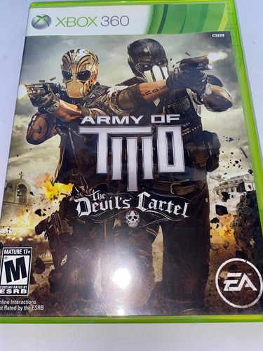 Videojuego Army Of Two The Devils Cartel Para Xbox 360