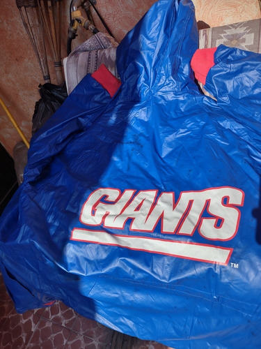 Chamarra Nfl Gameday Original Hombre Xl Giants Impermeable (Usado)