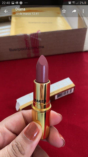 Labial Mac Rosy Mcmichael Acabado Gloss Color Rosa Rosa