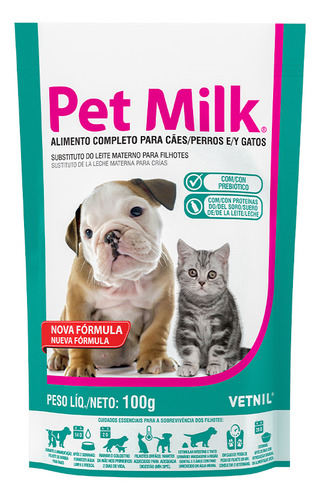 Pet Milk 100g (substituto Do Leite Materno)