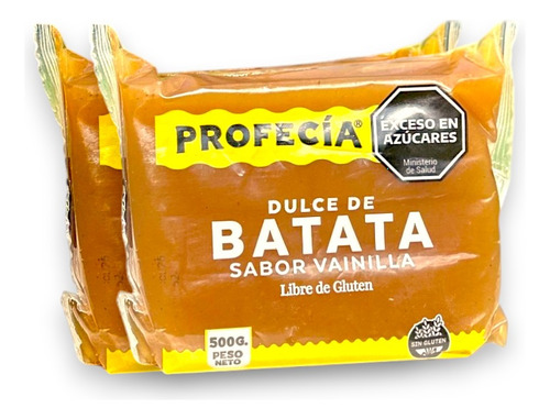 Dulce De Batata Natural Sin Gluten - Profecia X500gr