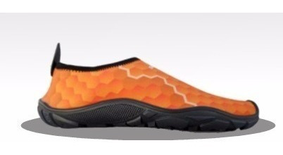 Zapato Acuatico Svago Modelo Hexagono Color Naranja