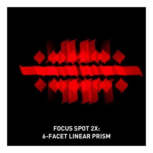 Adj Focus Spot 2x 100w Uv Led Moving Head