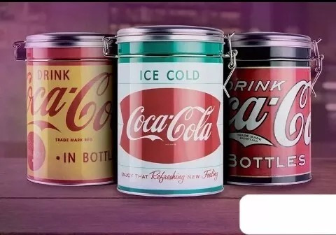 Latas Coca Cola Cierre Hermético  Coleccion Unidad