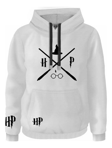 Hoodie Buzo Buso Saco Fan  Elementos Harry Potter